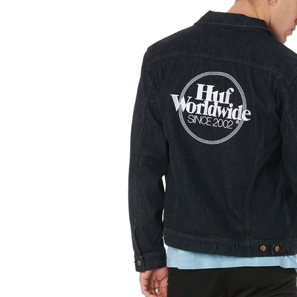 huf domestic denim jacket